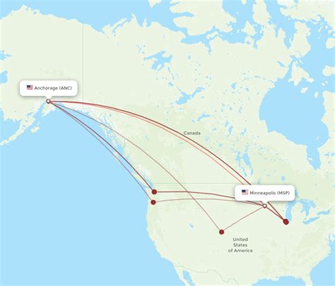 anchorage to msp|United flights from Anchorage to Minneapolis from